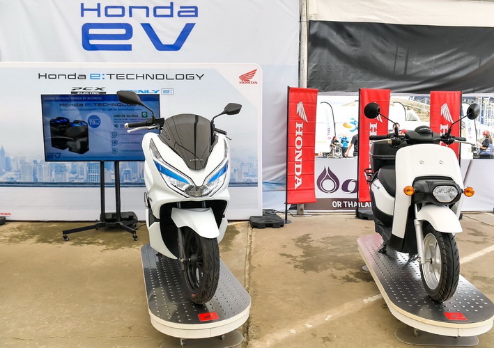 Honda EV ทดลองขับขี่ ครั้งแรกในงานไทยจีพี 2022