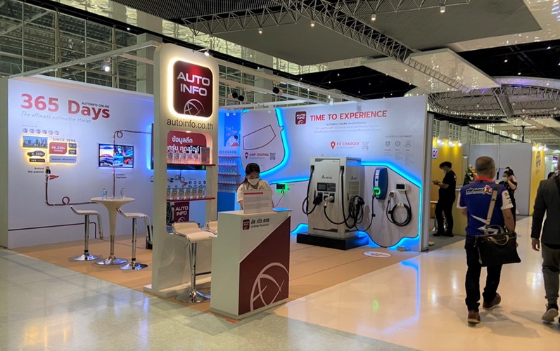 เดลต้าจัดแสดงนวัตกรรมเครื่องชาร์จรถยนต์ไฟฟ้า DC แบบเร็ว