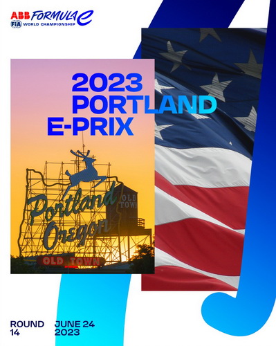 FORMULA E แข่งขันในพอร์ตแลนด์ โอเรกอนในปี 2566