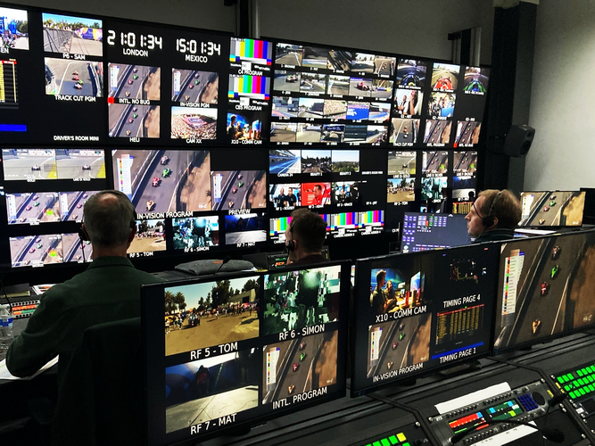 FORMULA E DRIVES EVOLUTION ในการถ่ายทอดสดรายการกีฬาสำคัญ