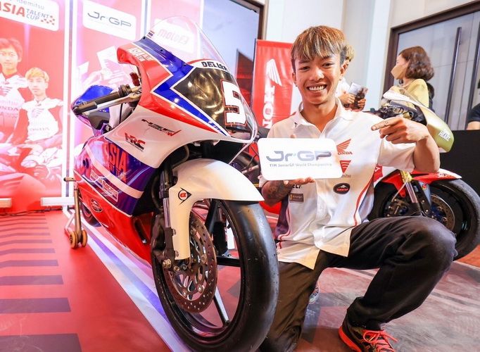 ไทยฮอนด้าดัน “ก๊องส์” ธัชกร ท้าทาย 4 สนาม ไวด์การ์ด โมโตทรี