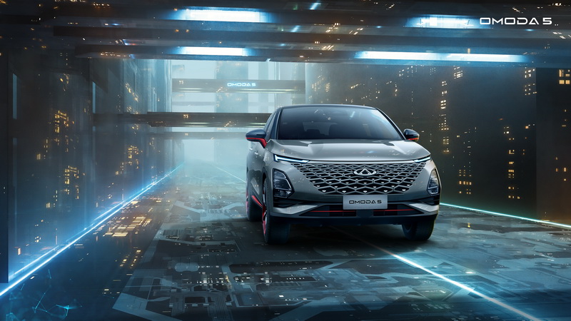เผยสเปครถยนต์ OMODA5รถไฟฟ้า 100% จากค่าย Chery