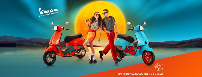 เปิดตัว Vespa Primavera Color Vibe