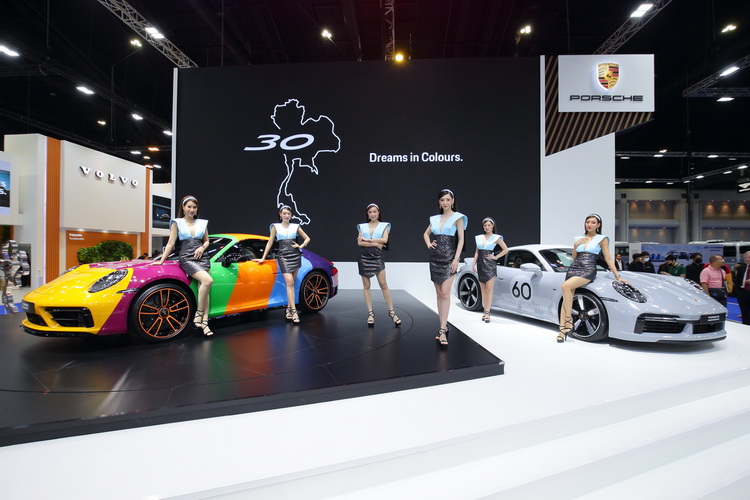 ปอร์เช่ เปิดตัวรถสปอร์ต 2 รุ่นพิเศษ จาก Porsche Exclusive Manufakturในงานมอเตอร์โชว์