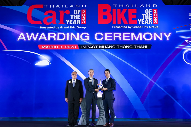 บริดจสโตนคว้ารางวัล “BEST SELLING TYRE โดยกรังด์ปรีซ์”