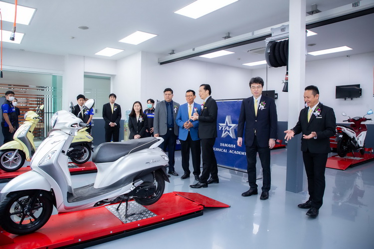 ยามาฮ่าจัดการแข่งขันเพิ่มทักษะสาขาวิชาช่างยนต์นักศึกษาอาชีวะเอกชน