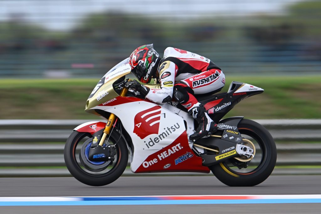 “ก้อง-สมเกียรติ” ซิวท็อปไฟว์วันแรก โมโตทู สนาม 2