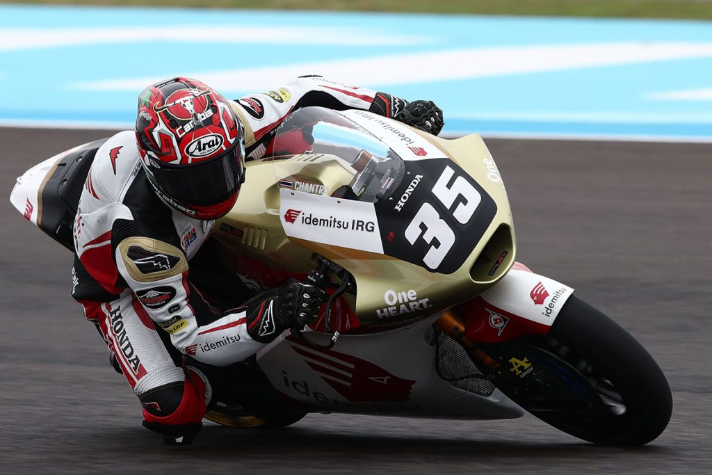 “ก้อง-สมเกียรติ” รั้งอันดับ 2 เวลารวมวันแรก โมโตทู สนาม 4 เฆเรซ