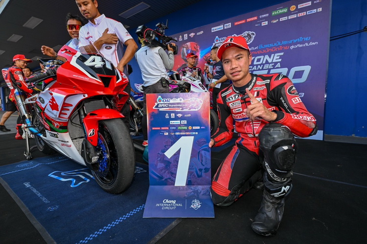 “ชิพ” คว้าชัย OR BRIC สนามแรก