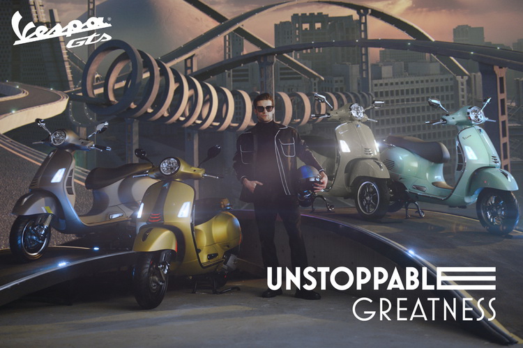 “VESPA GTS SERIES” การผสมผสานสไตล์ยูนีคเหนือระดับ สู่เทคโนโลยีสุดล้ำ