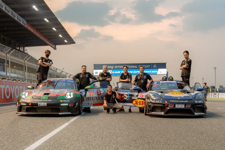 AAS Motorsport ส่งรถแข่ง Porsche ลงฟาดศึกความเร็ว 2 รุ่น เก็บถ้วยกลับบ้านทั้ง 2 สนาม