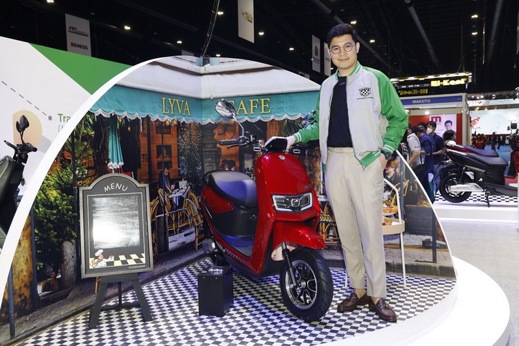 รถมอเตอร์ไซค์ไฟฟ้า “LYVA” เผยยอดจองในงานมอเตอร์โชว์ 355 คัน
