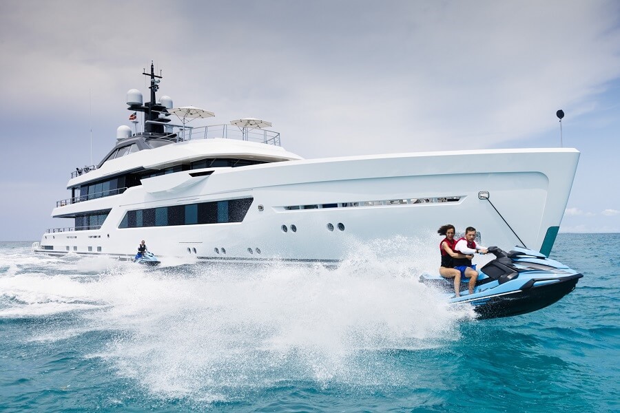 การตกแต่งภายในแบบกำหนดเองของ Amels60 Entourage