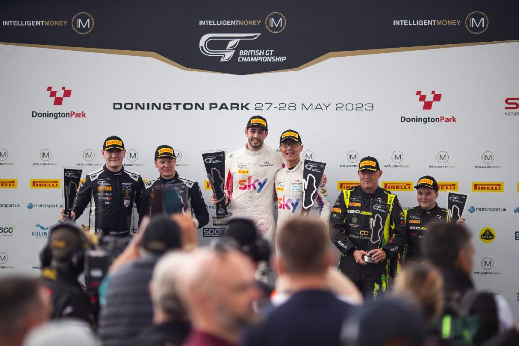 Kevin Tseคว้าชัยชนะครั้งแรกของ British GT ฤดูกาล 2023