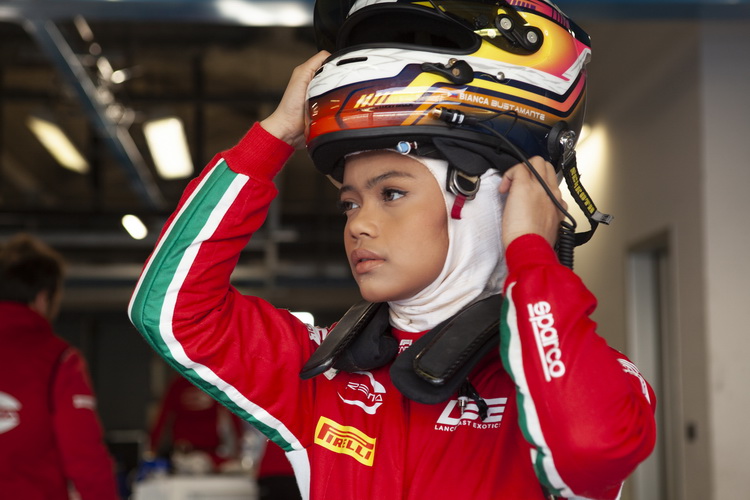 Bianca Bustamante พร้อมที่จะเริ่มต้นแคมเปญ F1 Academy