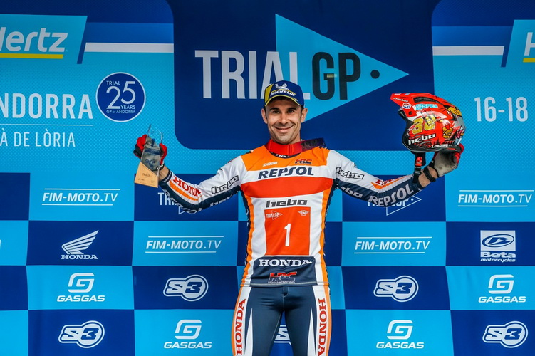 “โทนี่ โบ”ครองแชมป์อันดอร์รา