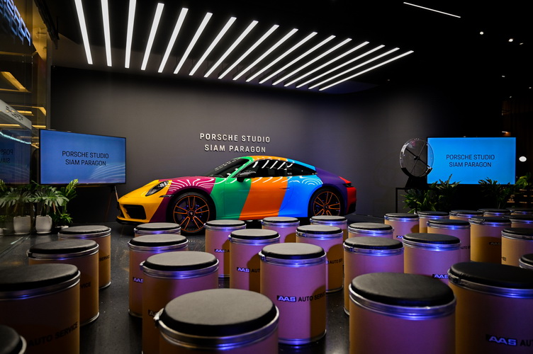 เปอร์เช่ ประเทศไทย เปิด ‘Porsche Studio Siam Paragon’ โฉมใหม่