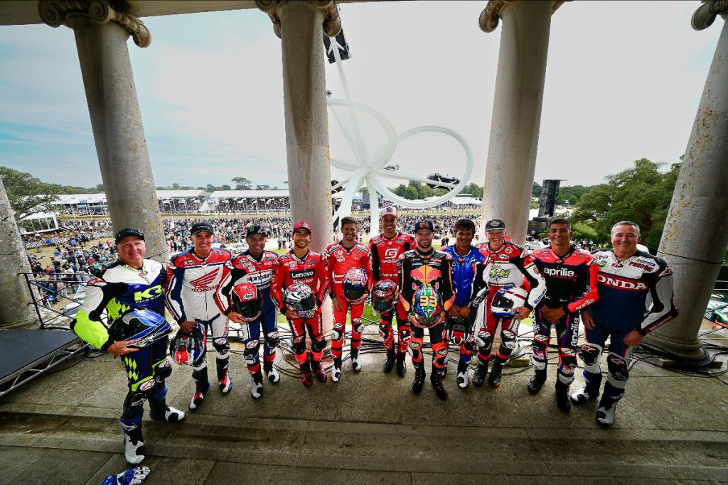 MotoGP™ ปิดท้ายการเฉลิมฉลองที่งาน Goodwood Festival of Speed