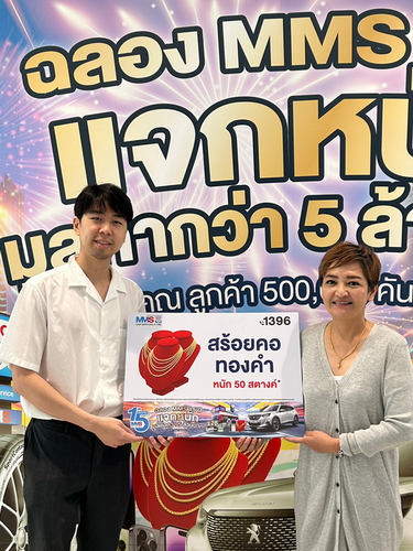 MMS ฉลองครบรอบ 15 ปี จับรางวัลครั้งที่หนึ่ง รวมกว่า 500 รางวัล