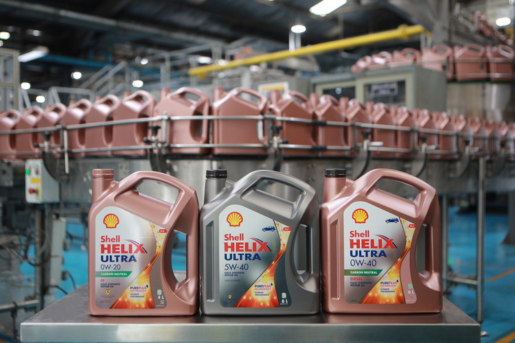 บรรจุภัณฑ์น้ำมันหล่อลื่น“เชลล์ เฮลิกส์อัลตร้า”ผลิตจากพลาสติกรีไซเคิล 100%