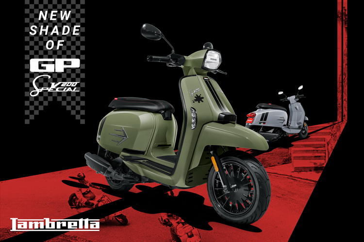 LAMBRETTA V200 GP โฉมใหม่ล่าสุด ปี 2023