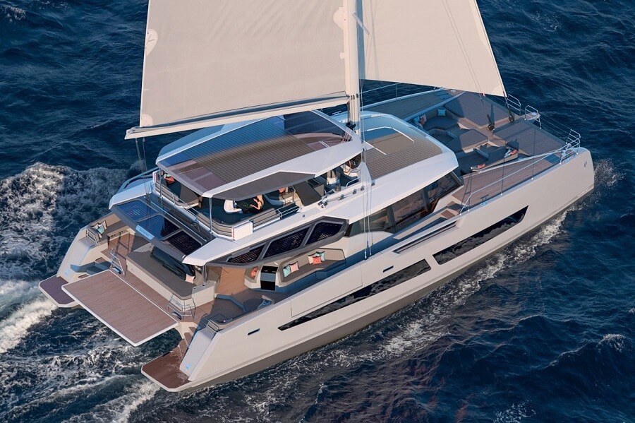 Fountaine Pajot เปิดตัวเรือธงใหม่ที่ Cannes