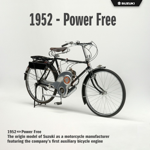 ย้อนไทม์ไลน์ รถจักรยานยนต์คันแรก สู่ รถจักรยานยนต์รุ่นใหม่ล่าสุดของ ซูซูกิ