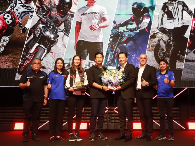 ยามาฮ่าร่วมพันธมิตรผลิตภัณฑ์ Alpinestars