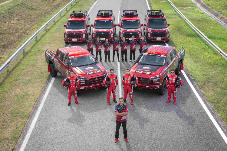 ทีมมิตซูบิชิ แรลลี่อาร์ท ขับ “ออล-นิว ไทรทัน”ป้องกันแชมป์ เอเชีย ครอสคันทรี แรลลี่ 2023 สมัยที่ 2