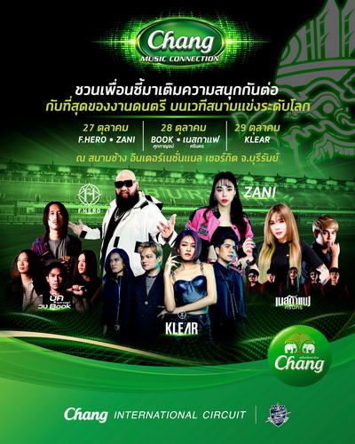 เปิดไลน์อัพศิลปินโมโตจีพี 2023