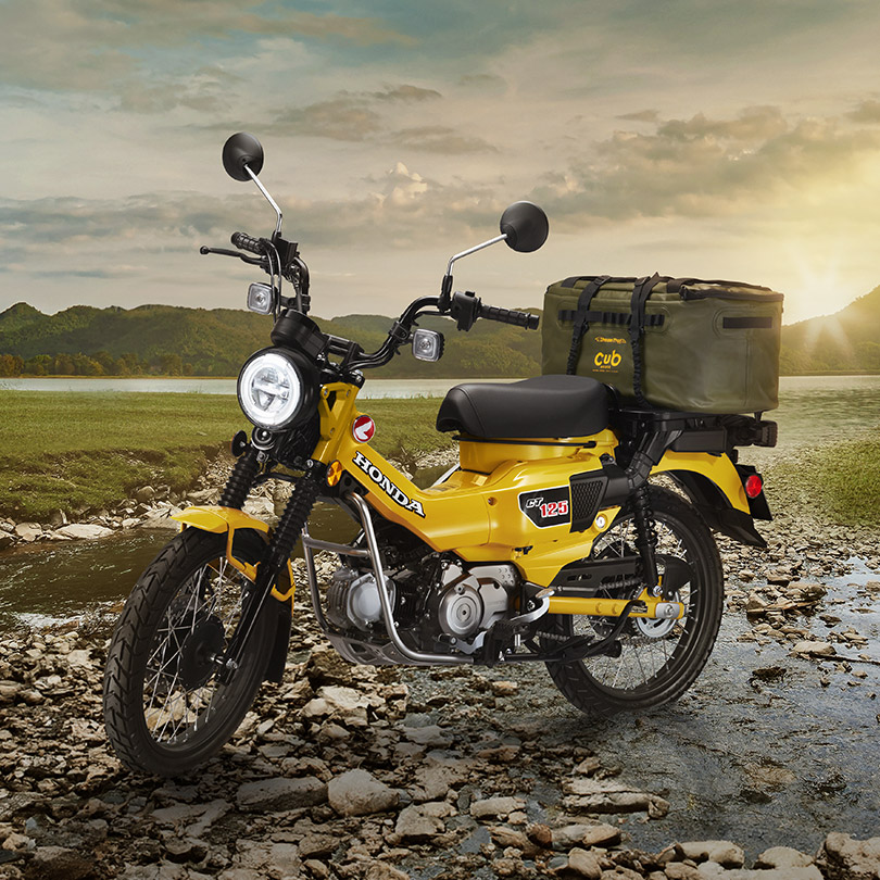 เปิดตัว New Honda CT125 สีเหลืองใหม่