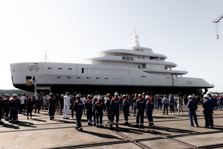 Amels 80 รุ่นแรกเปิดตัว