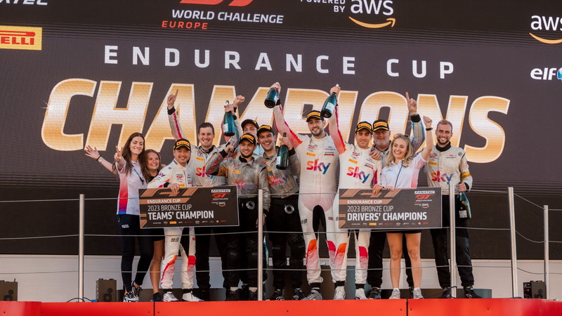 Jonathan Hui จากฮ่องกงคว้าแชมป์ GT World Challenge Europe Bronze Cupในบาร์เซโลนา