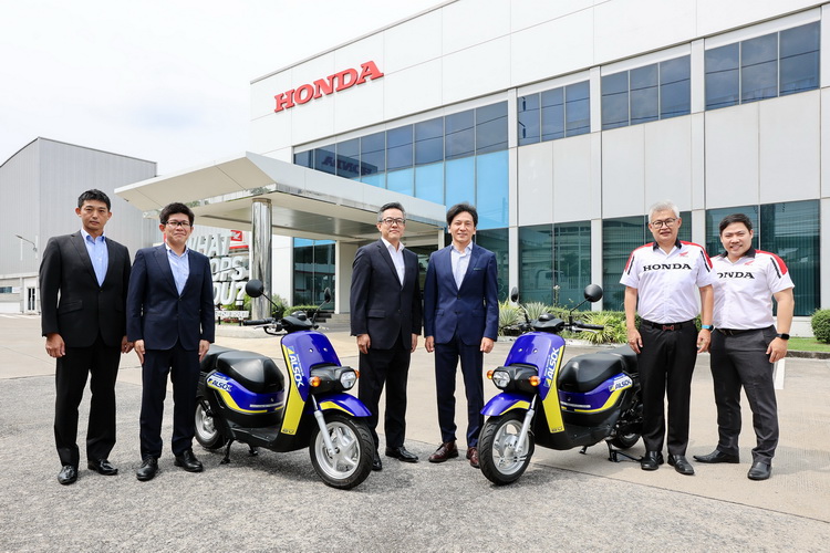 ไทยฮอนด้า ร่วมมือ ALSOK นำร่องใช้ BENLY e: ในธุรกิจรักษาความปลอดภัย