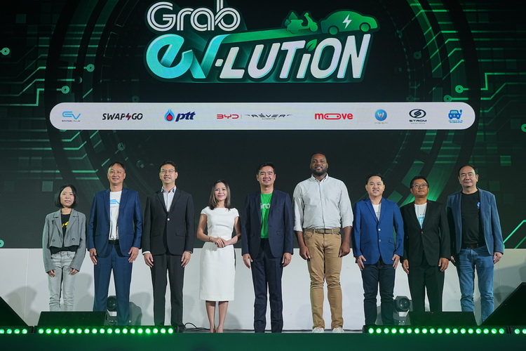 แกร็บ ผนึก 7 พันธมิตร เดินหน้าโครงการ “Grab EV”
