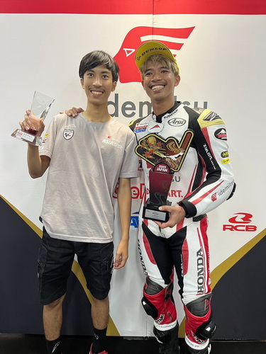 “ฮอนด้า เรซซิ่ง ไทยแลนด์” คว้า 2 โพเดียม โมเตกิ “ก้อง-สมเกียรติ”