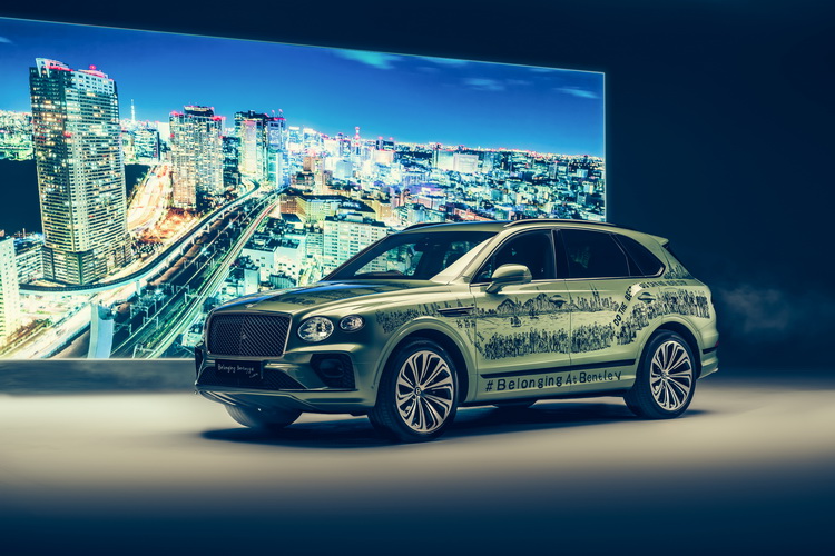 ‘BELONGING BENTAYGA’ กับผลงานศิลปะสุดสร้างสรรค์บนอัครยนตรกรรมโดยอัจฉริยะออทิสติก