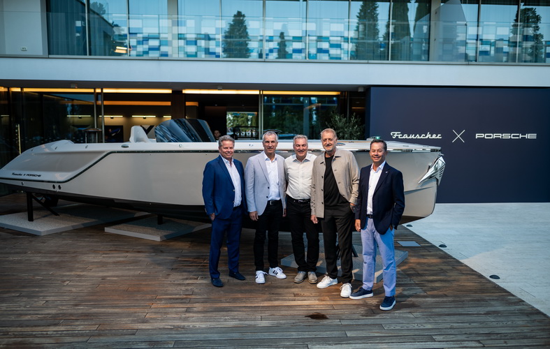 Frauscher x Porsche eFantomพร้อมเปิดตัวเรือไฟฟ้าลำแรก