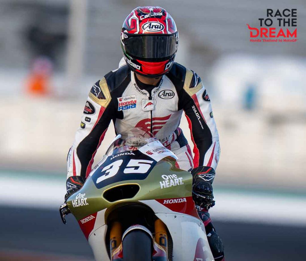 “ก้อง” สมเกียรติ จันทรา ควงทีมเมทใหม่ “มาริโอ อาจิ” เทสสนามบาเลนเซีย โมโตทู ก่อนกลับไทย