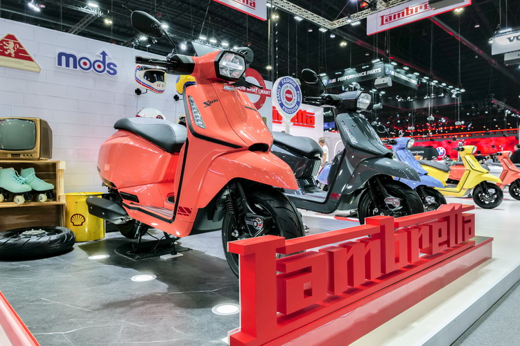 LAMBRETTA ขนทัพรถตำนานสกู๊ตเตอร์อิตาลีแน่นบูธในงาน Motor Expo 2023