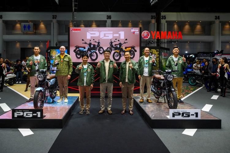 ยามาฮ่าเปิดบูธ YAMAHA REV UP FOR YOUR STYLE