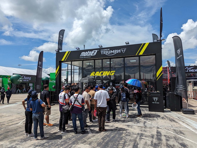 ไทรอัมพ์ มอเตอร์ไซเคิลส์ พาบุก Moto2™ ฤดูกาล 2023 ณ สนามช้าง