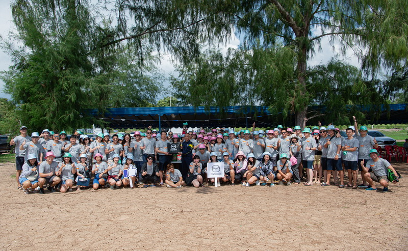 มาสด้านำพนักงาน ONE MAZDA ONE TEAM ปลูกป่าเพื่อโลกที่ยั่งยืน