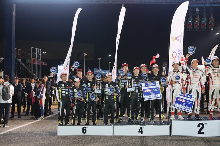 โตโยต้าปิดการแข่งขันThailand 10-hour Endurance Race อย่างงดงาม