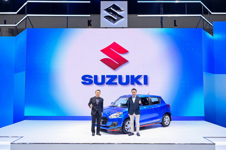 “SUZUKI SWIFT” ดันยอดจอง Motor Expo ทะลุเป้า 1,615 คัน