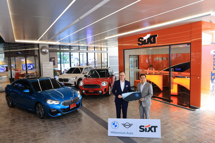 บีเอ็มดับเบิลยู กรุ๊ป ประเทศไทยส่งมอบรถให้ซิกท์ รถเช่า ประเทศไทย