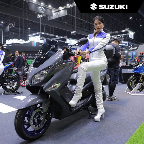 New Suzuki Burgman 400 กับช่วงล่างที่เปี่ยมไปด้วยสมรรถนะ