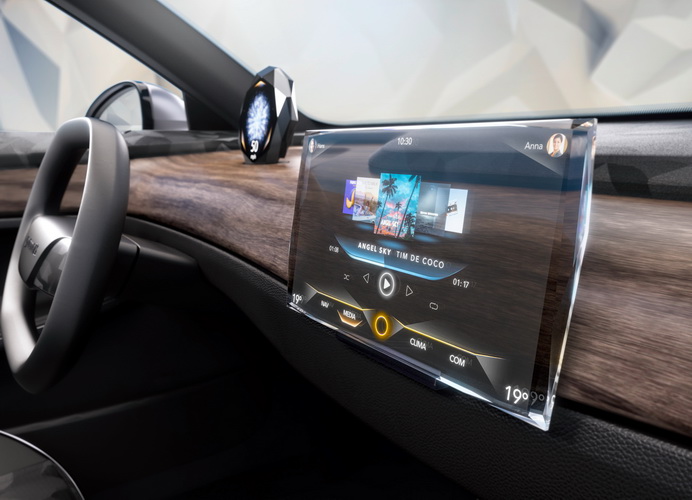 คอนติเนนทอลเปิดตัวจอแสดงผลคริสตัลสวารอฟสกี้