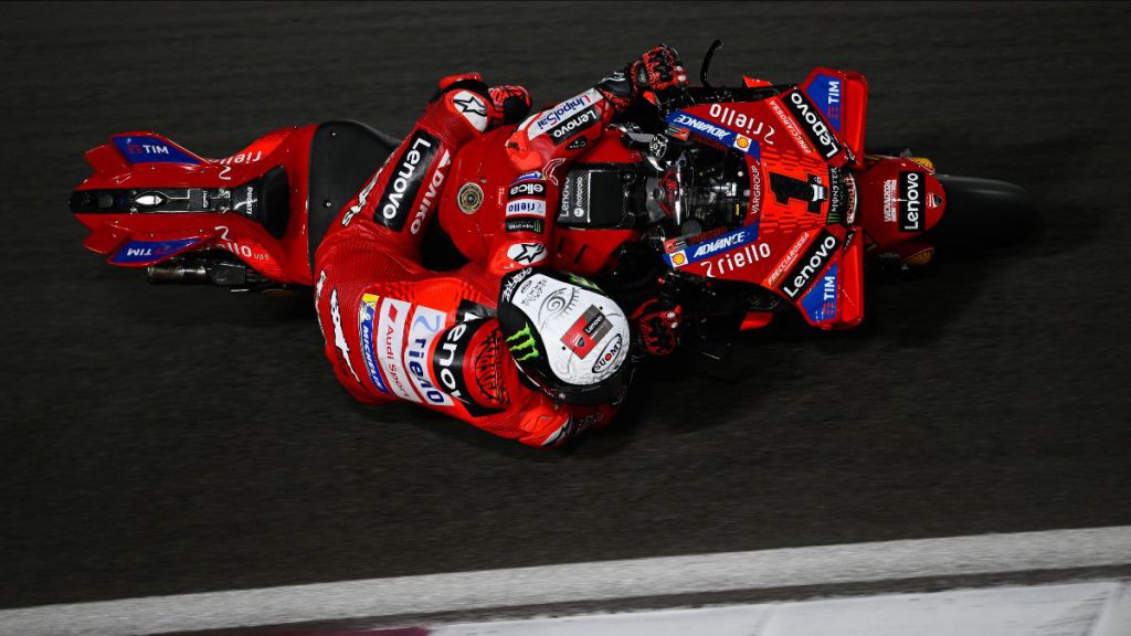 Bagnaia ทุ่มสุดตัวด้วยการวัดประสิทธิภาพขั้นสุดท้าย QatarTes