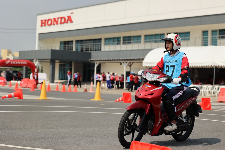 ไทยฮอนด้า ยกระดับโครงการฮอนด้าเมืองไทยขับขี่ปลอดภัย